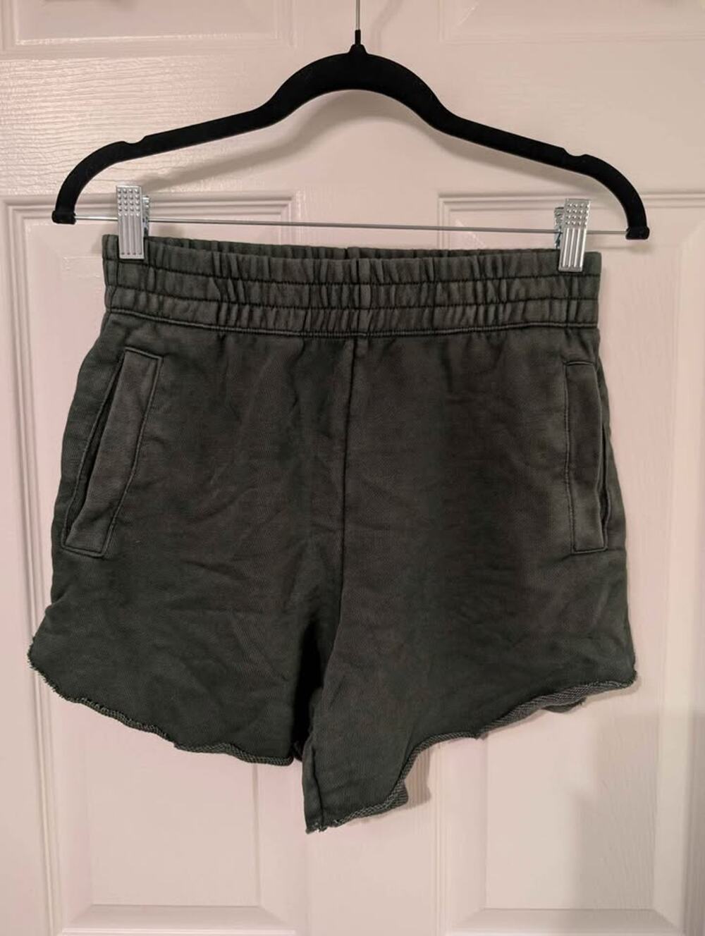 Aerie green sweat shorts size XS